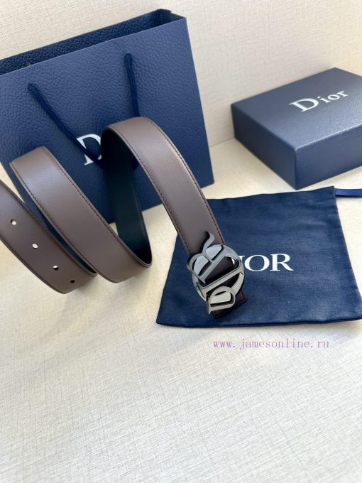 The stainless steel buckle of this Dior Charm belt with a width of 3.5cm reinterprets the cl 1w8uxc0q - Image 16