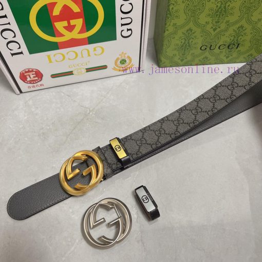 Gucci. Gucci  Material: Leather Belt with 100% Head Layer. The leather belt is guaranteed to g36p9uhc - Image 19