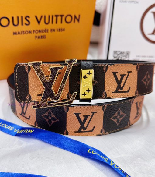 Belt LV Louis ReproductionBelt made of 100% head layer cowhide, ensuring genuine leather sti ww3ltp1b - Image 6