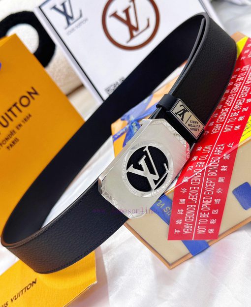 Belt LV Louis Vuitton's top tier replicaThe waistband is made of 100% cowhide, ensuring genu rm90zok4 - Image 7