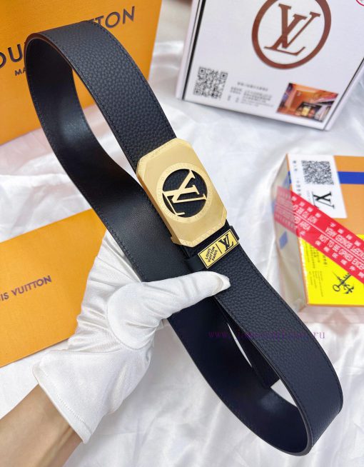 Belt LV Louis Vuitton's top tier replicaThe waistband is made of 100% cowhide, ensuring genu a20sqx7f - Image 9