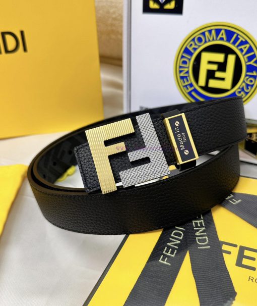 Belt FENDI Fendi ReproductionThe waistband is made of 100% top layer cowhide, ensuring a dou wp0spxxj - Image 3