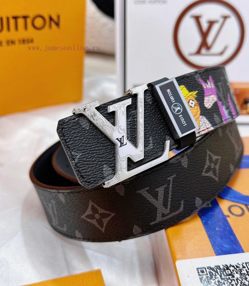 Belt LV Louis Vuitton's top tier replicaThe waistband is made of 100% cowhide, ensuring a ge snfcv00f - Image 2