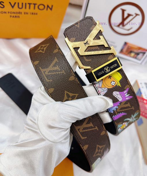 Belt LV Louis Vuitton's top tier replicaThe waistband is made of 100% cowhide, ensuring a ge dqq0oeij - Image 7
