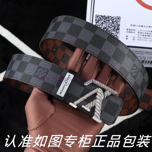 Lv... Louis Vuitton double-sided useIdentify and receive a punch as a giftMaterial: 100% top g6xhq361 - Image 5