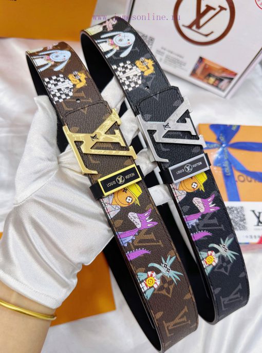 Belt LV Louis Vuitton's top tier replicaThe waistband is made of 100% cowhide, ensuring a ge dqq0oeij - Image 9