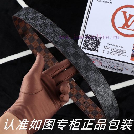 Lv... Louis Vuitton double-sided useIdentify and receive a punch as a giftMaterial: 100% top g6xhq361 - Image 8