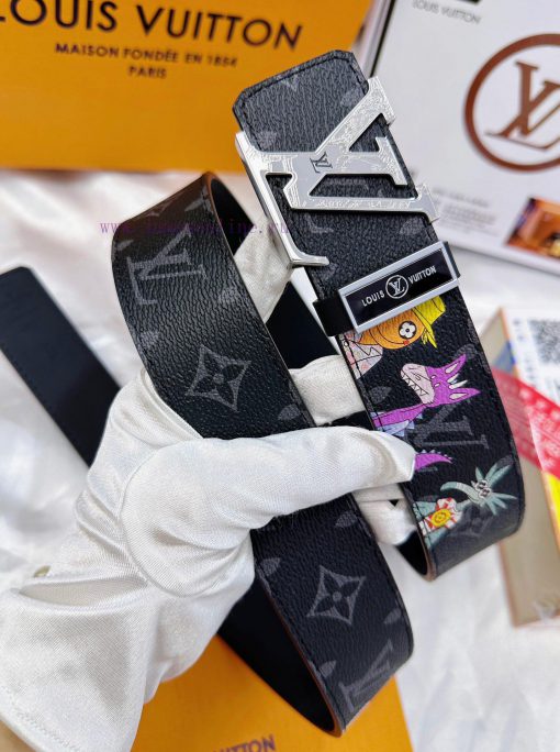 Belt LV Louis Vuitton's top tier replicaThe waistband is made of 100% cowhide, ensuring a ge snfcv00f - Image 16