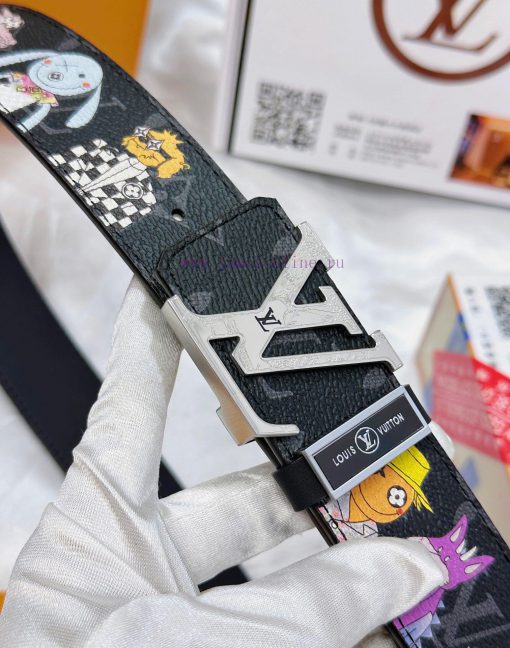 Belt LV Louis Vuitton's top tier replicaThe waistband is made of 100% cowhide, ensuring a ge snfcv00f - Image 18