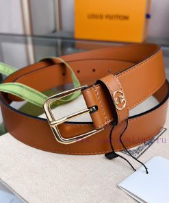 Decorative interlocking double G square buckle waist beltThis belt is made of brown smoot z0pl0ebe