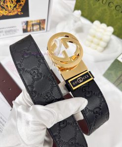 Belt Gucci Gucci️The waistband is made of 100% head layer cowhide, ensuring the rotating use 4av27mga