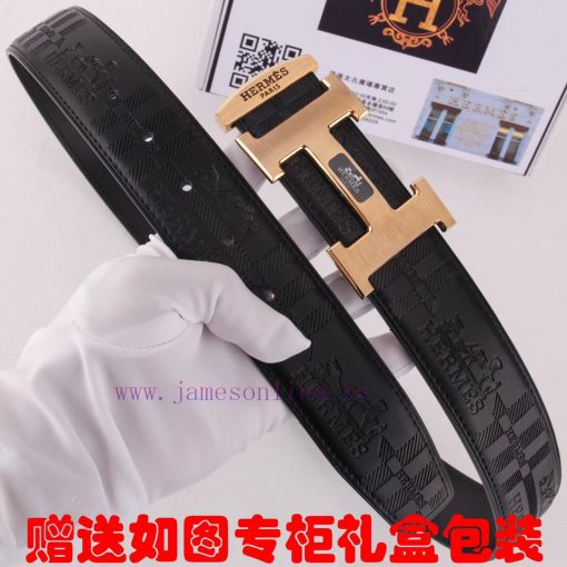 Belts from Herm è s Her...️The waist belt is made of 100% cowhide, ensuring that the genuine 6auugp9d - Image 7