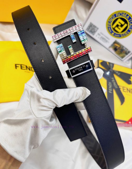 Belt FENDI Fendi ReproductionThe waistband is made of 100% head layer cowhide, ensuring genu jqnzaiyd - Image 15