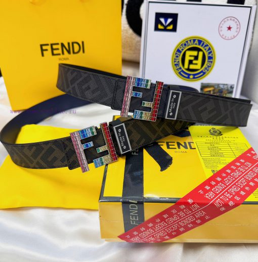 Belt FENDI Fendi ReproductionThe waistband is made of 100% head layer cowhide, ensuring genu jqnzaiyd - Image 19