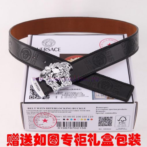 Belt Versace Ver…️The waist belt is made of 100% cowhide, ensuring that the genuine leather 8rgxsd7f - Image 10