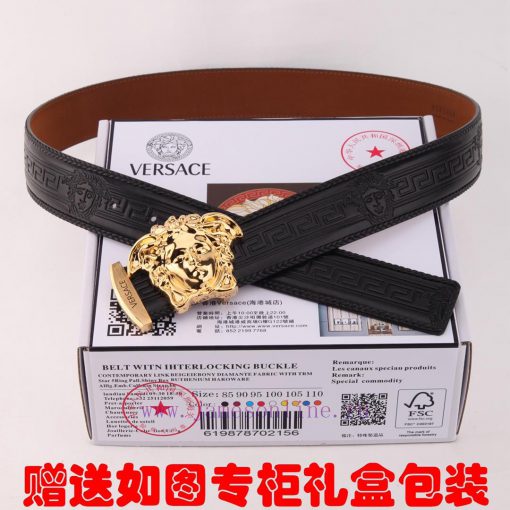 Belt Versace Ver…️The waist belt is made of 100% cowhide, ensuring that the genuine leather g2scer6q - Image 10