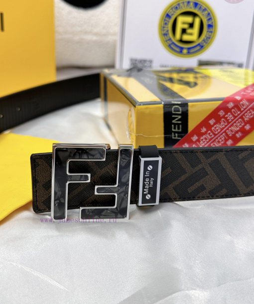 Belt FENDI Fendi ReproductionThe waistband is made of 100% cowhide, ensuring genuine leather p6so2z9g - Image 7