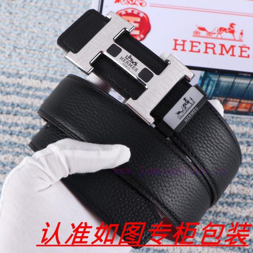 HermesThe material is made of 100% top layer cowhide, ensuring that 24k pure steel buckles m zxb4uxcf - Image 12