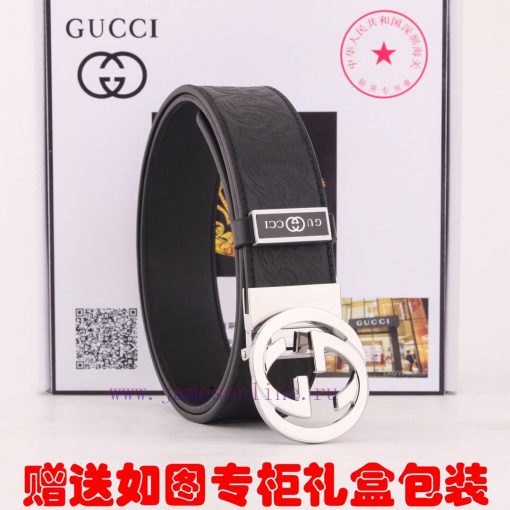 Belt Gucci Gucci double-sidedBelt made of 100% head layer cowhide, rotatable, dual color bel b2zb4bbq - Image 11