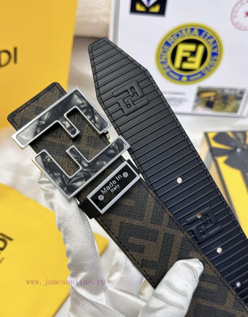 Belt FENDI Fendi ReproductionThe waistband is made of 100% cowhide, ensuring genuine leather p6so2z9g - Image 18