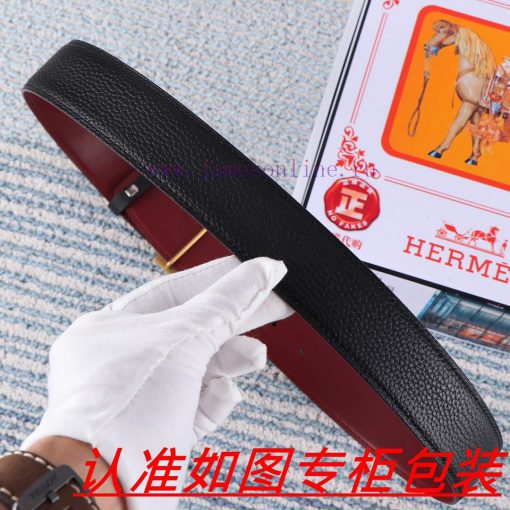 HermesThe material is made of 100% top layer cowhide, ensuring that 24k pure steel buckles m zxb4uxcf - Image 18