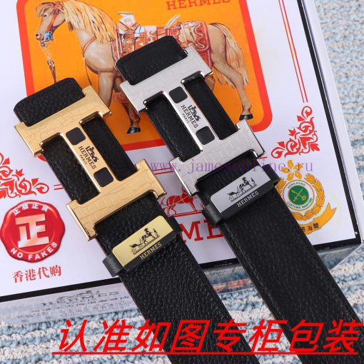 HermesThe material is made of 100% top layer cowhide, ensuring that 24k pure steel buckles m v5czn56u - Image 19