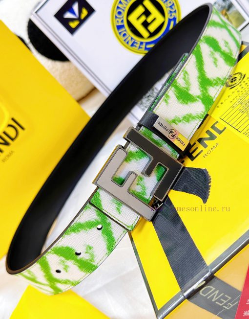 Belt FENDI Fendi ReproductionThe waistband is made of 100% imported top layer cowhide, ensur bf0srjdw - Image 7