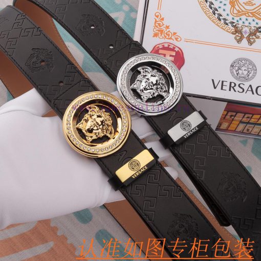 Versace Belt ️ BeltMaterial: 100% top layer cowhide belt, ensuring genuine leather belt, fin fennbshv