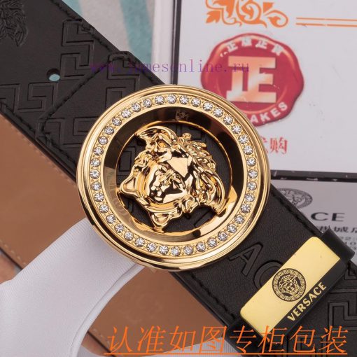 Versace Belt ️ BeltMaterial: 100% top layer cowhide belt, ensuring genuine leather belt, fin 4lccs8kq - Image 6