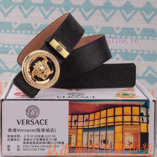 Versace Belt ️ BeltMaterial: 100% top layer cowhide belt, ensuring genuine leather belt, fin fennbshv - Image 13