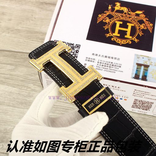 Hermes Her.. Mes ️ Diamond studdedIdentify and receive a punch as a giftMaterial: 100% head p6rkkzh2 - Image 7