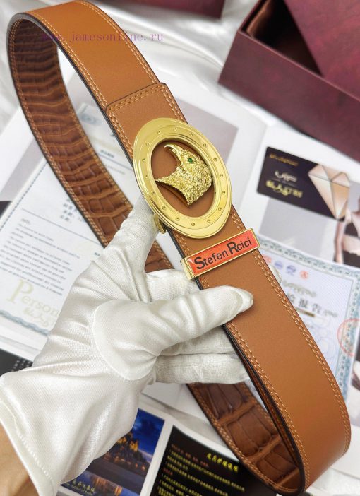 Belt Stefen Rcici Nitz ️Belt replica Private customized high-end supply versionImported orig oc9m7v48 - Image 6