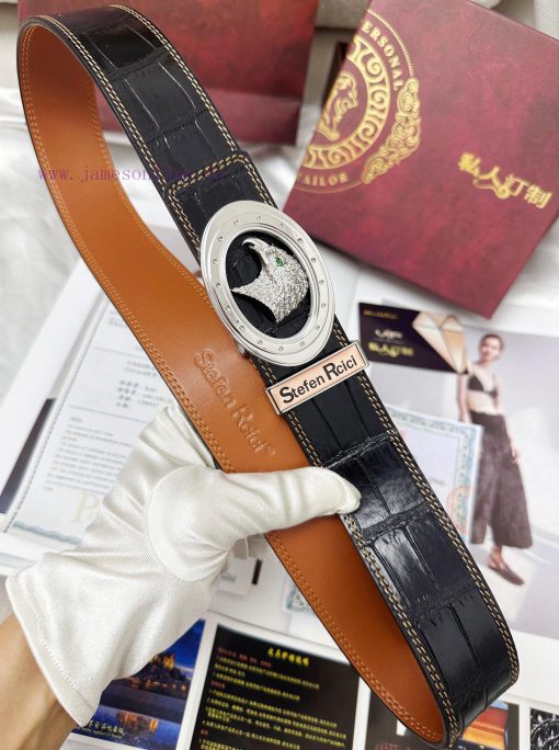 Belt Stefen Rcici Nitz ️Belt replica Private customized high-end supply versionImported orig oc9m7v48 - Image 7