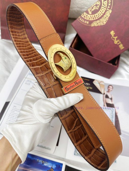 Belt Stefen Rcici Nitz ️Belt replica Private customized high-end supply versionImported orig oc9m7v48 - Image 8