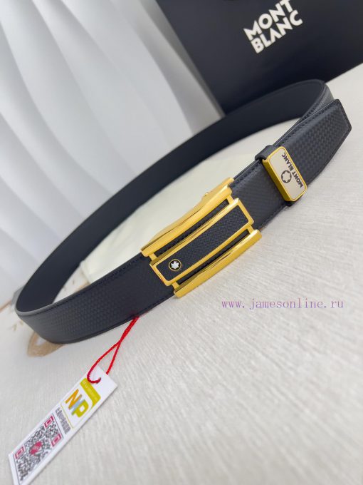 Montblanc Montblanc Belt Automatic BeltAutomatic belt, original new pure steel material auto oobhf23p - Image 10