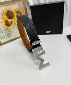 MontblancMaterial: Leather Belt with 100% Head Layer. The leather belt is guaranteed to be g sus6t245