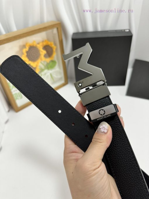 MontblancMaterial: Leather Belt with 100% Head Layer. The leather belt is guaranteed to be g zqh9lfe0 - Image 6