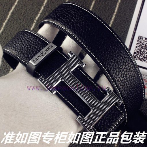 Hermes Her..mes️Identify and receive a punch as a giftMaterial: 100% head layer cowhide belt zcnnatwg - Image 5