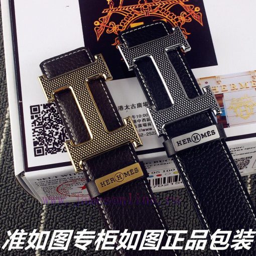 Hermes Her..mes️Identify and receive a punch as a giftMaterial: 100% head layer cowhide belt zcnnatwg - Image 18