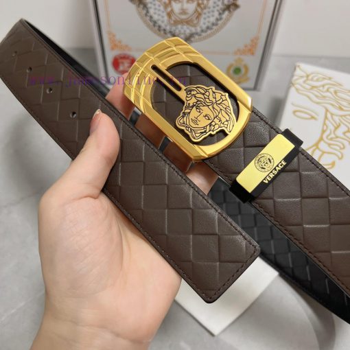 Versace. VersaceMaterial: Leather Belt with 100% Head Layer. The leather belt is guaranteed aye6cpk8 - Image 8
