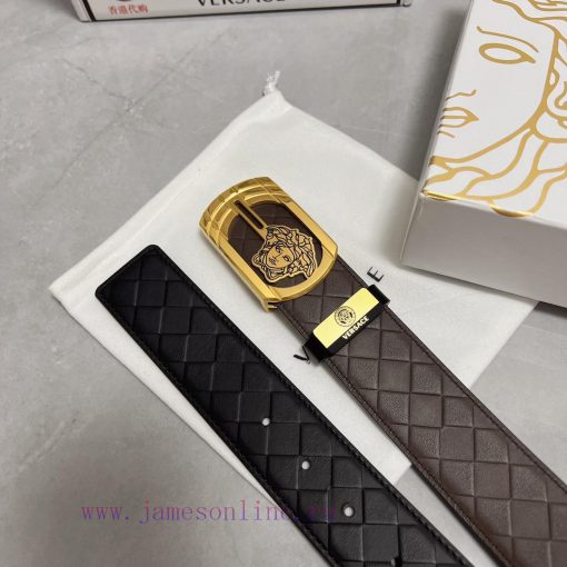 Versace. VersaceMaterial: Leather Belt with 100% Head Layer. The leather belt is guaranteed aye6cpk8 - Image 10