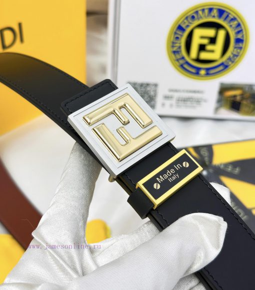 Belt FENDI Fendi ReproductionThe waistband is made of 100% cowhide, ensuring a double layere 7kmbsa7o - Image 19
