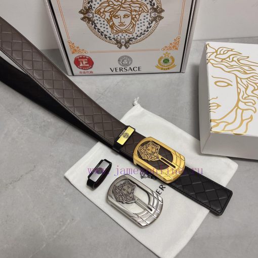 Versace. VersaceMaterial: Leather Belt with 100% Head Layer. The leather belt is guaranteed aye6cpk8 - Image 11