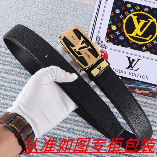 LV... Louis Vuitton ️The material is made of 100% top layer cowhide, ensuring that 24k pure nt25cbkw - Image 4