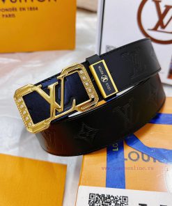 Belt LV Louis Vuitton's top tier replicaThe waistband is made of 100% head layer cowhide, en btzz2sww