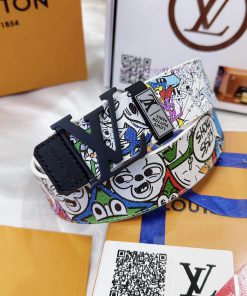 Belt LV Louis Vuitton's top tier replicaThe waistband is made of 100% cowhide, ensuring a ge i96nuqpc