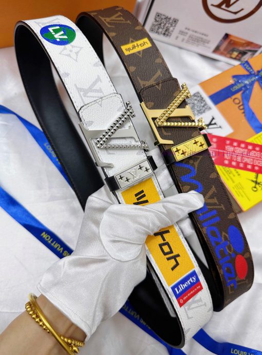 Belt LV Louis Reproduction-The waistband is made of 100% imported original cowhide, ensuring 9u0gmst9