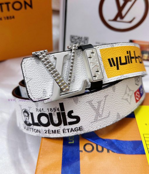 Belt LV Louis Reproduction-The waistband is made of 100% imported original cowhide, ensuring wrf41zkt - Image 3