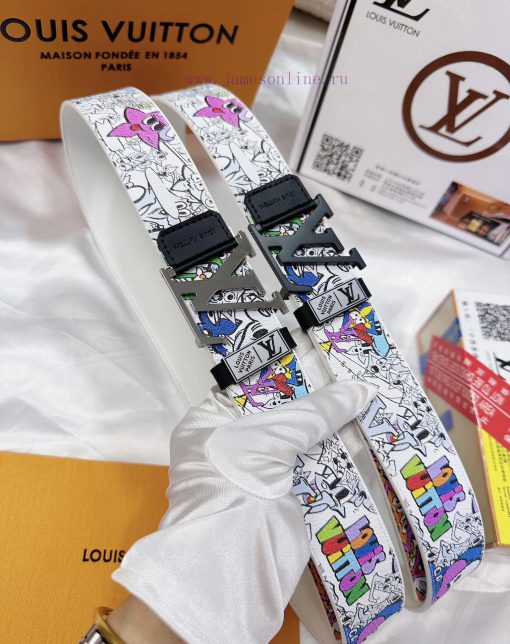 Belt LV Louis Vuitton's top tier replicaThe waistband is made of 100% cowhide, ensuring a ge dnhk5kza - Image 10
