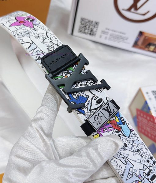 Belt LV Louis Vuitton's top tier replicaThe waistband is made of 100% cowhide, ensuring a ge i96nuqpc - Image 9